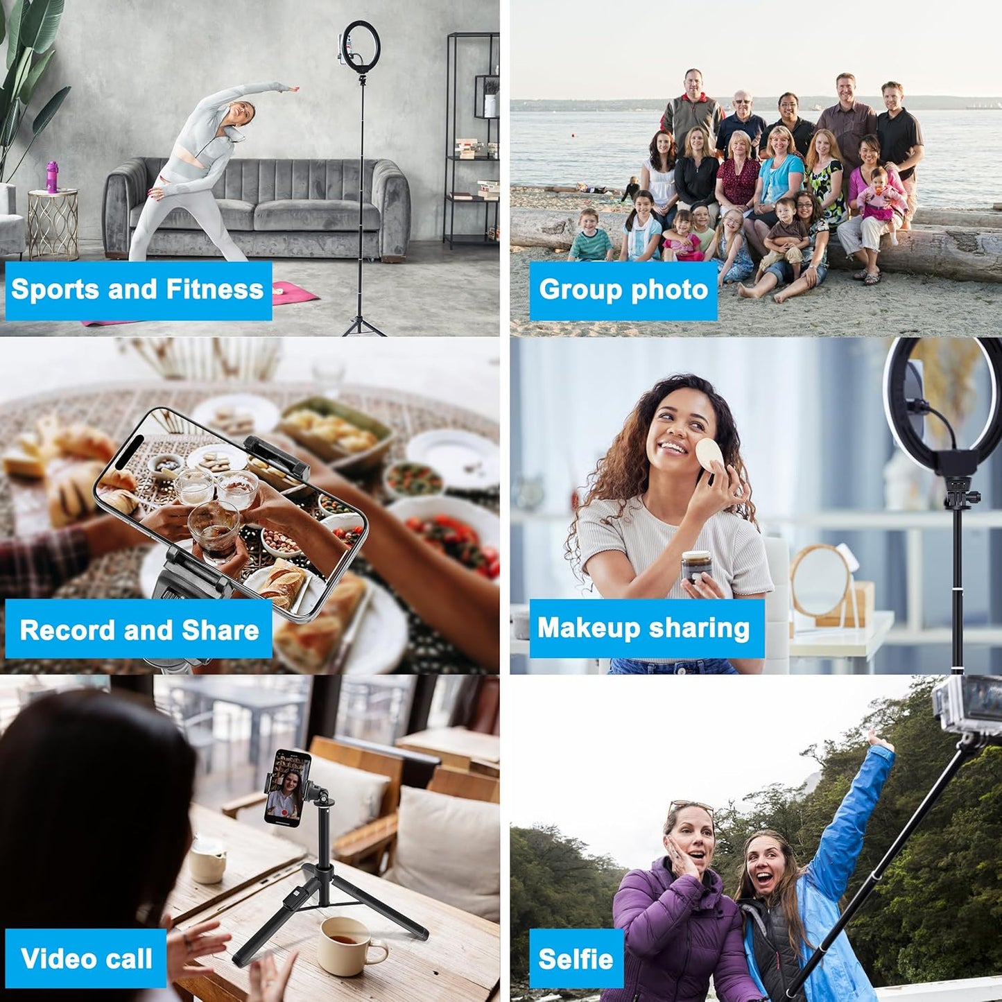 JC Series - Wireless Bluetooth Selfie Stick