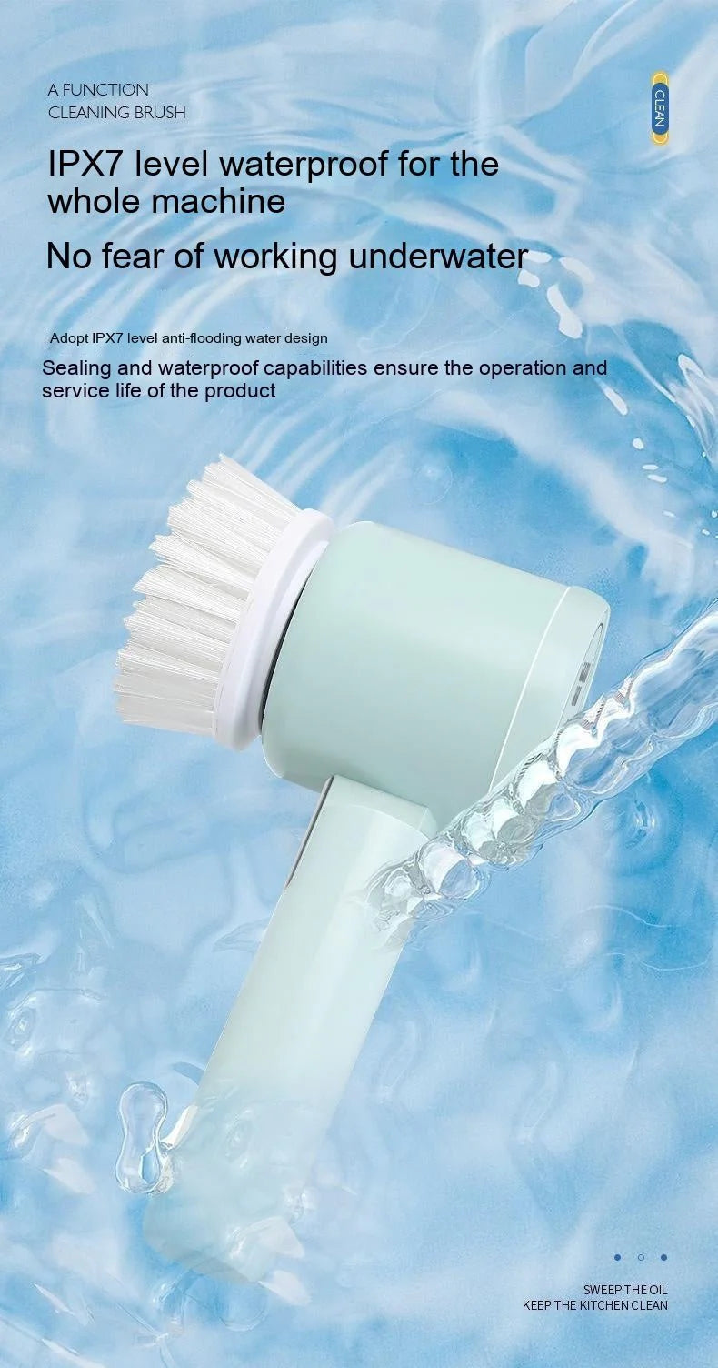 Multifunctional Electric Floor Cleaning Brush