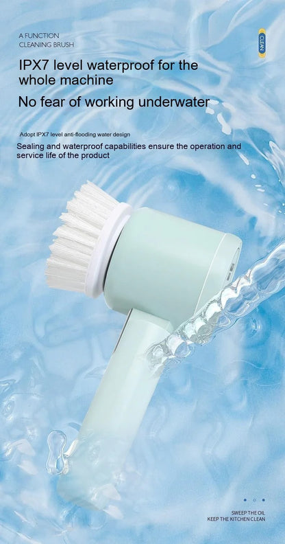 Multifunctional Electric Floor Cleaning Brush